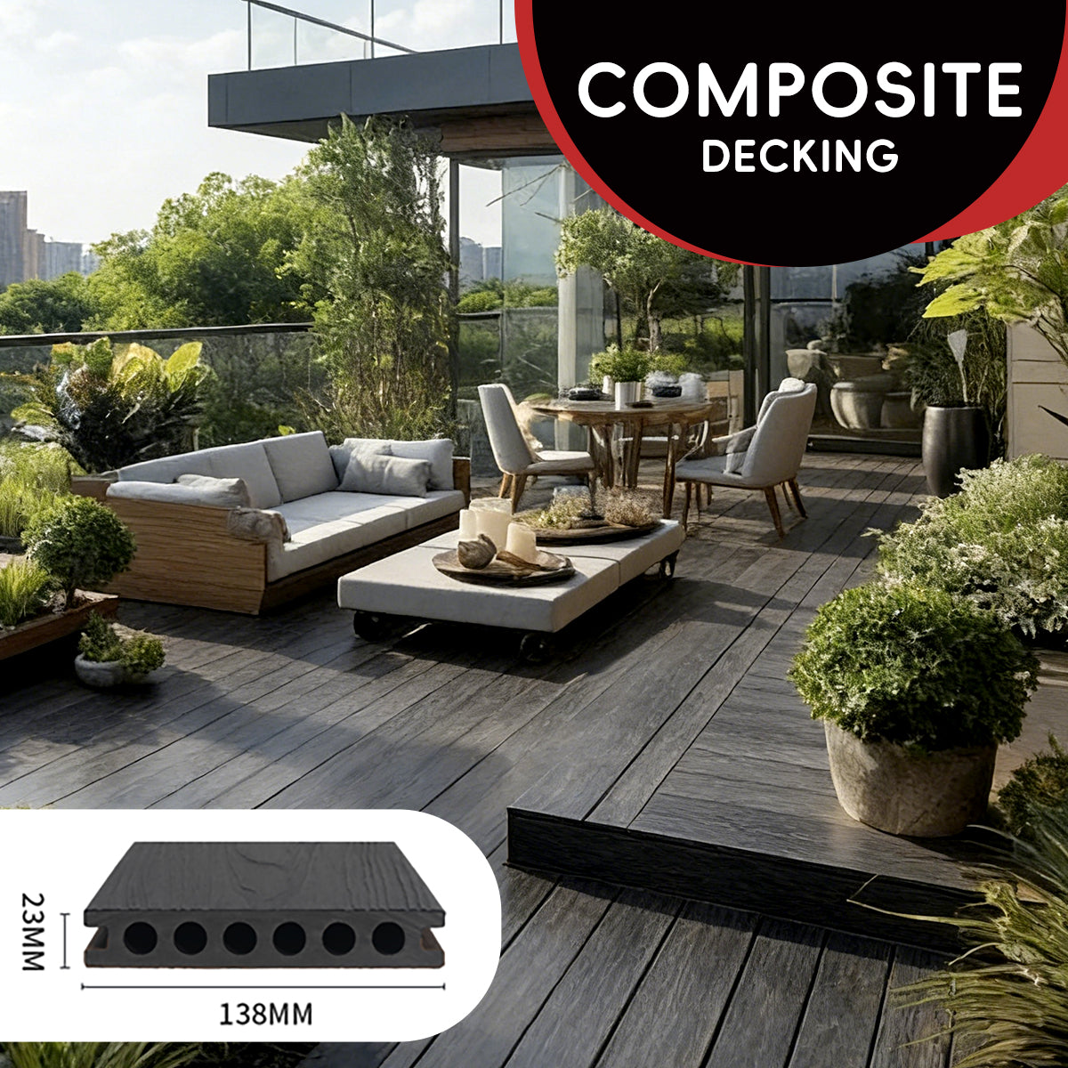 Does Composite Decking Fade or Bleach in the Sun?