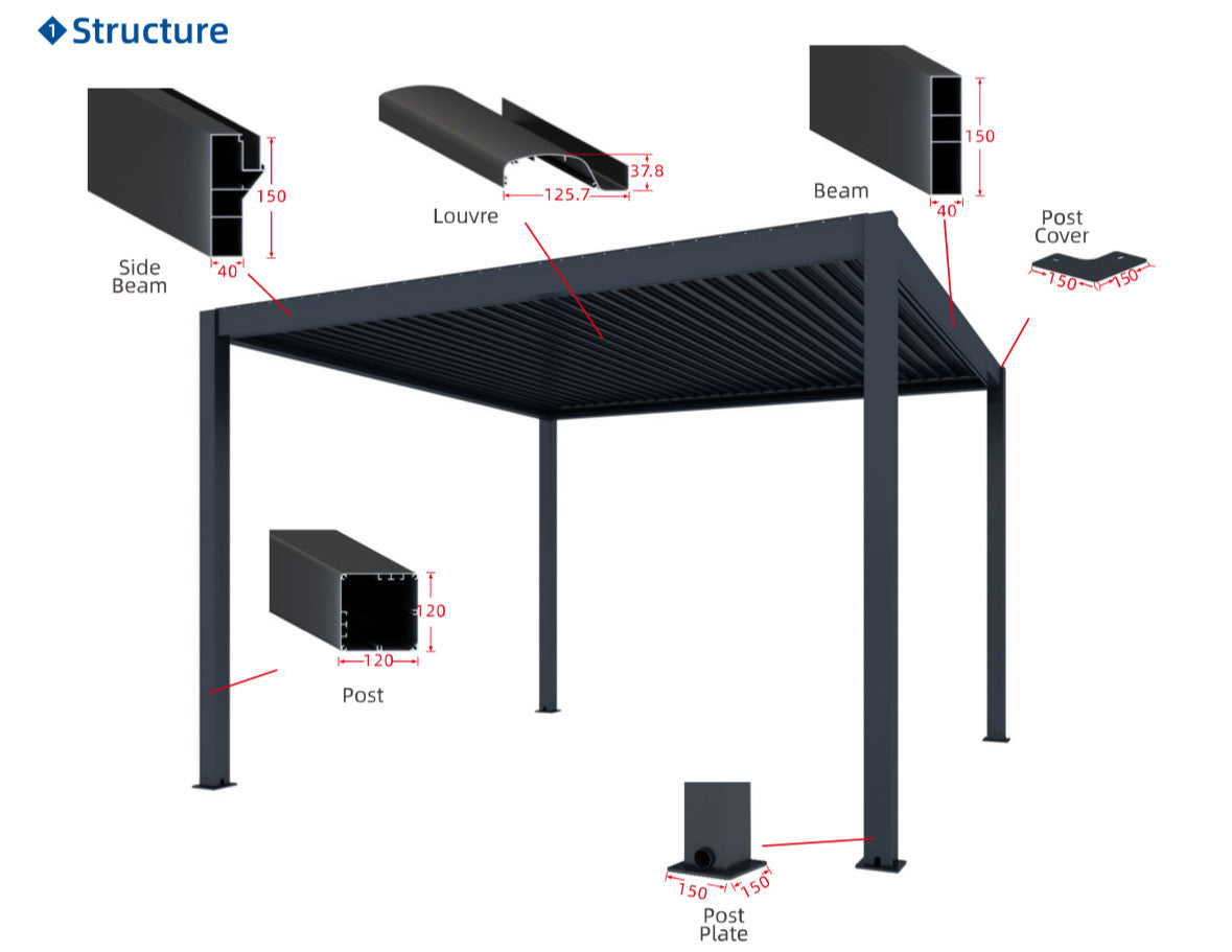 Aluminum Pergola vs Louvered Pergola: Which One Is Right for Your Home?